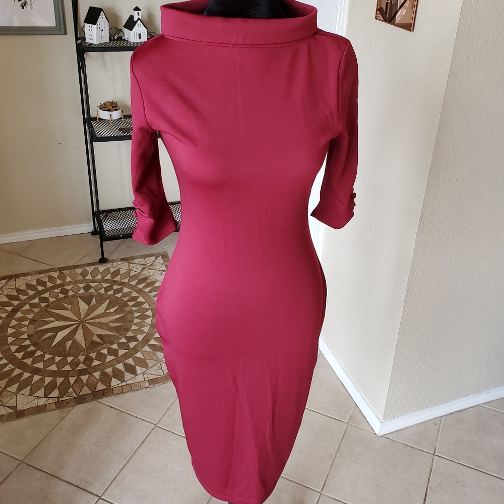 Unique Vintage Cassidy 60s Wiggle Dress S